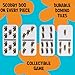 AQUARIUS ScoobyDoo Family Dominoes Game 28 Cartoon Tiles Featuring Scooby Doo Easy Matching Game for Kids Adults Official ScoobyDoo Merchandise - Image 4