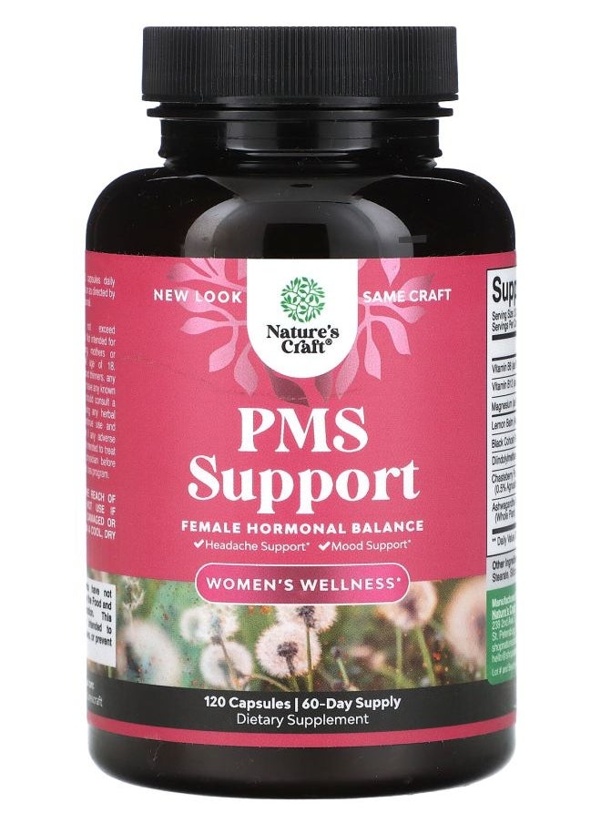 Nature's Craft PMS Support 120 Capsules 
