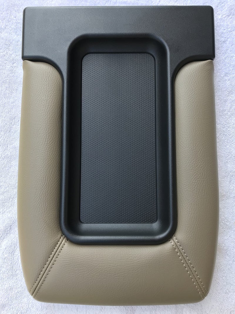 ITEK AUTO Center Console TOP LID Storage ARMREST Complete Assembly TAN Beige FITS 1999-2007 Silverado Sierra Tahoe Avalanche Suburban - Image 5