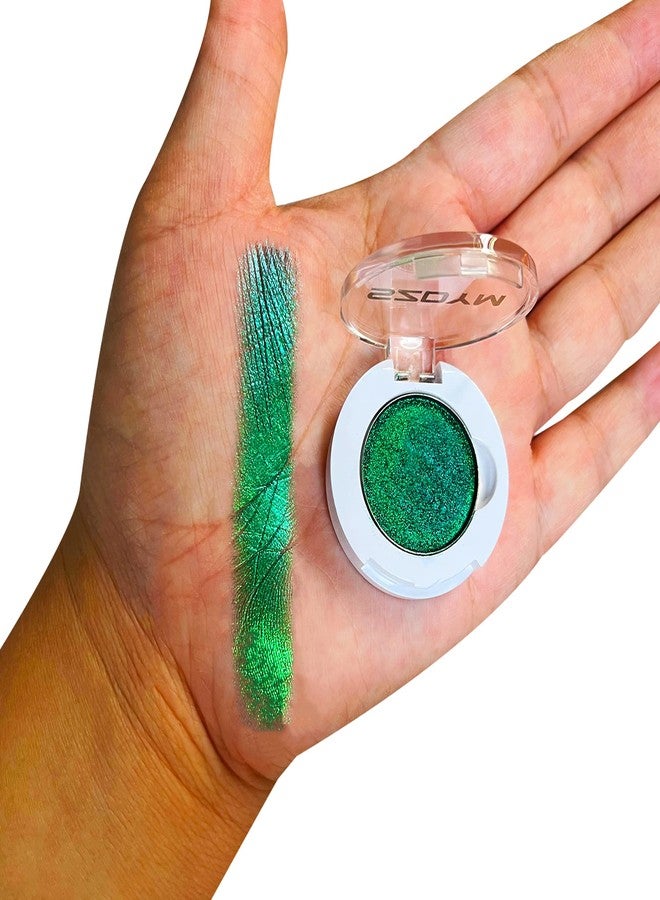 SZDYM MultiChrome Single Eyeshadow, Unisex, F-04, 2 Grams, Vegan and Cruelty Free, Color Shifting, Pressed Powder - Image 1