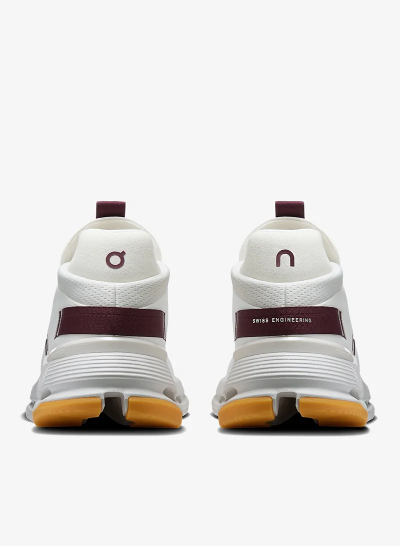 On Running Ivory | Maroon Cloudnova 2 for Women | Best Price UAE