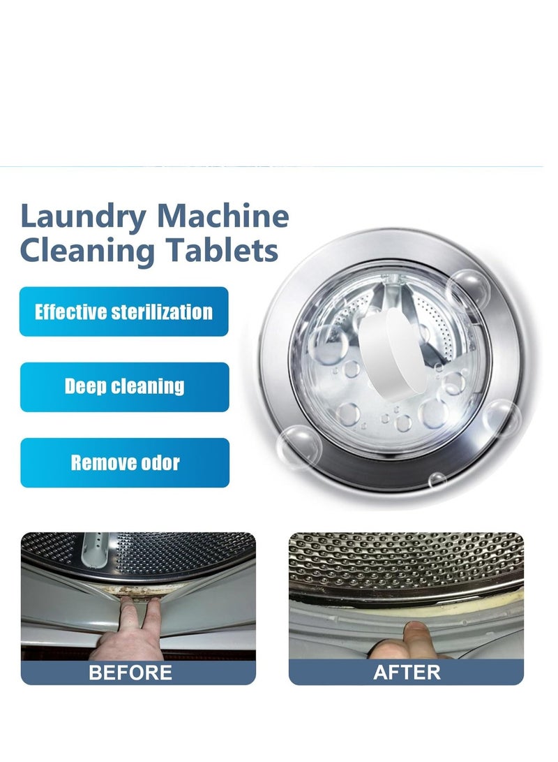 Washing Machine Fresh Tablets, Washing Machine Cleaner Effervescent Tablets, Washing Machine Cleaner Tablets, Washer Deep Cleaning Tablet, Effective Washing Machine Cleaning Tablets 12pcs  - Image 5