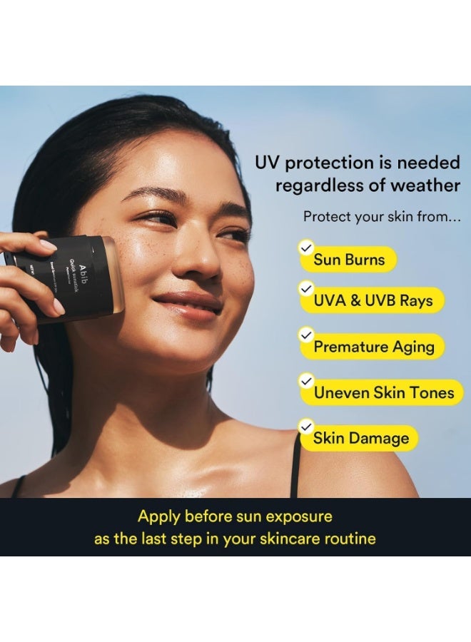 Abib Quick Sunstick Protection Bar SPF 50+ PA++++ 22g | Lightweight, Non-Sticky Sunblock Stick | Broad Spectrum UV Protection | Smooth Glide for Easy Reapplication - Image 5