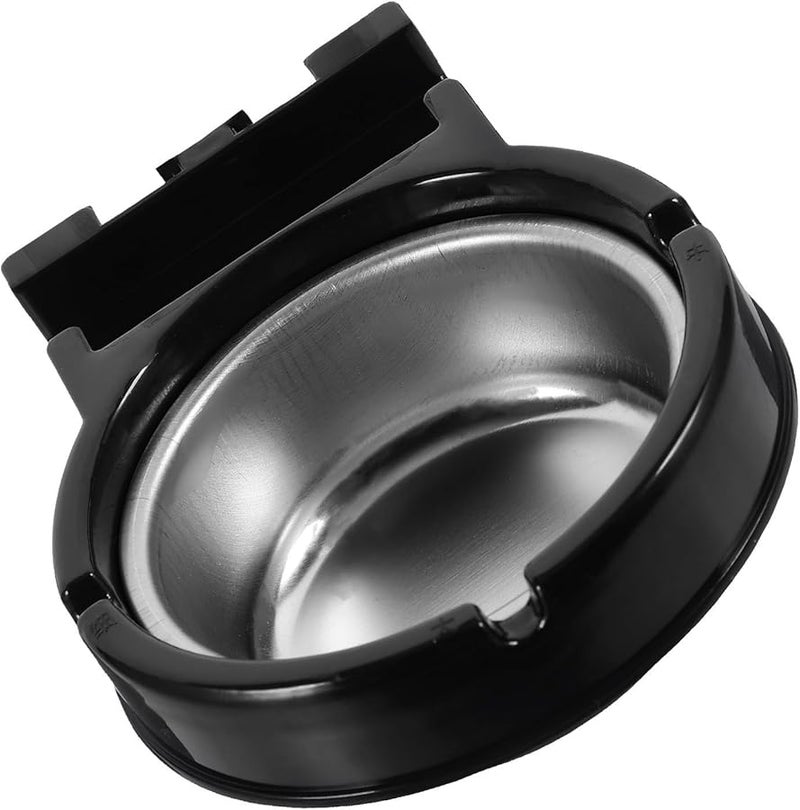 Stainless Steel Wall Mounted Ashtray With Lid For Indoor Outdoor Use - Image 1