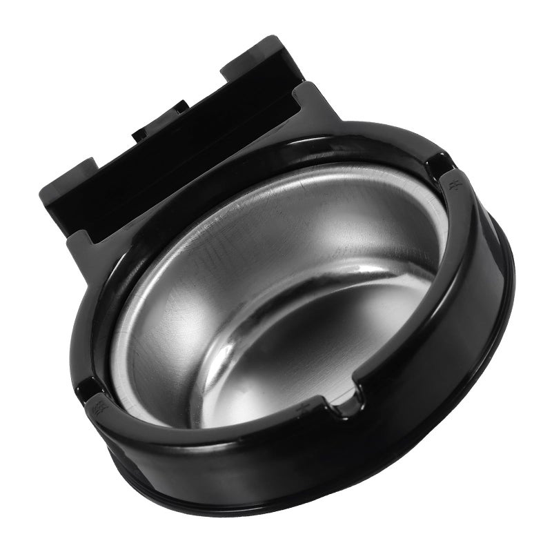 Stainless Steel Wall Mounted Ashtray With Lid For Indoor Outdoor Use - Image 2