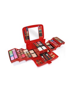 All-in-one multipurpose red makeup kit
