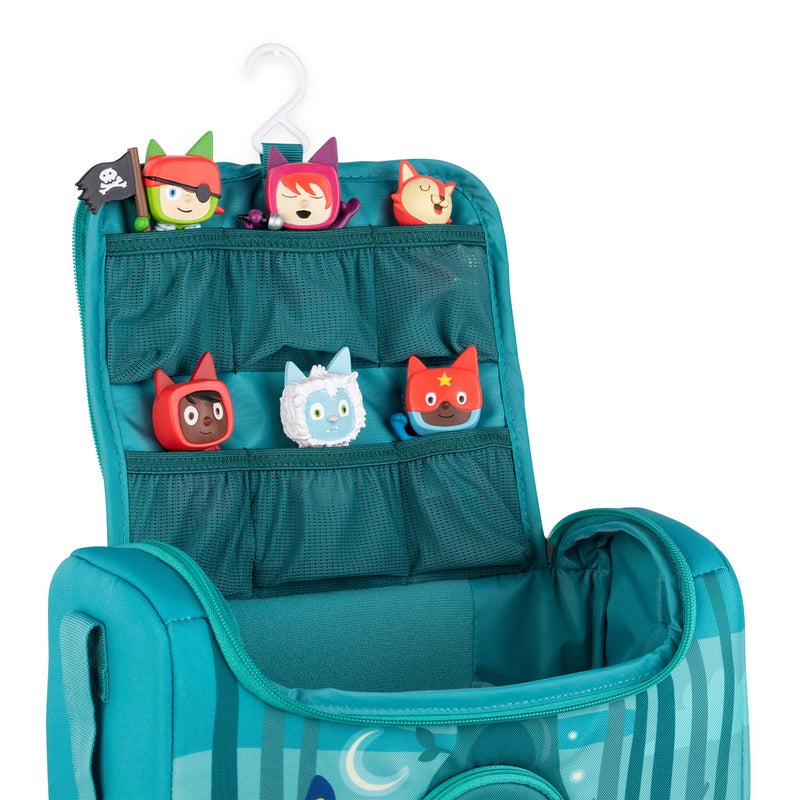 Tonies Listen & Play Bag - Secure Protection for your Toniebox, Headphones, Charging Station, and 6 Characters - Enchanted Forest - Image 3