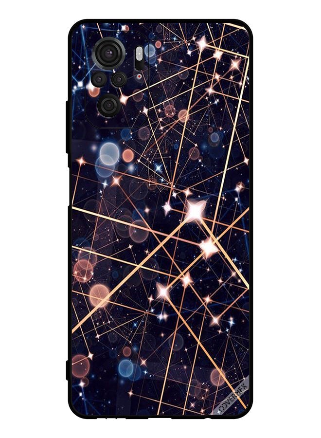 Covernex Protective Case Cover For Xiaomi Redmi Note 10 4g Pattern Of Lighting Curves - Image 1