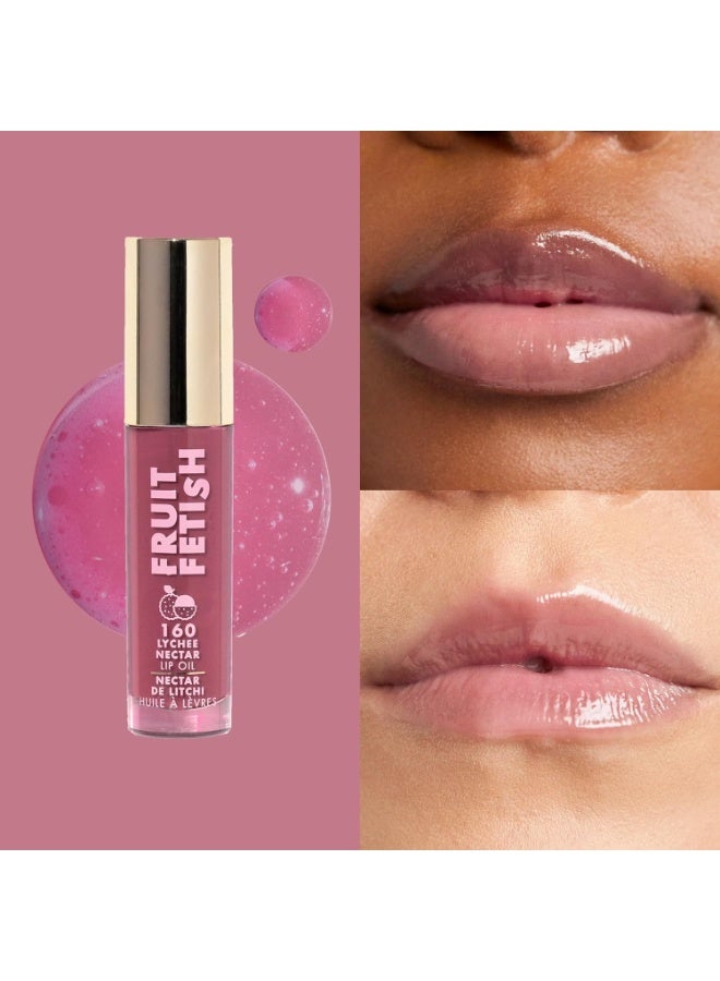 Milani Fruit Fetish Lip Oil Bundle with Vitamin E for Instant Hydration, Fruit Extract Infused Lip Treatment and Moisturizing Lip Gloss - Blackberry Agave + Lychee Nector, 2pk - Image 4