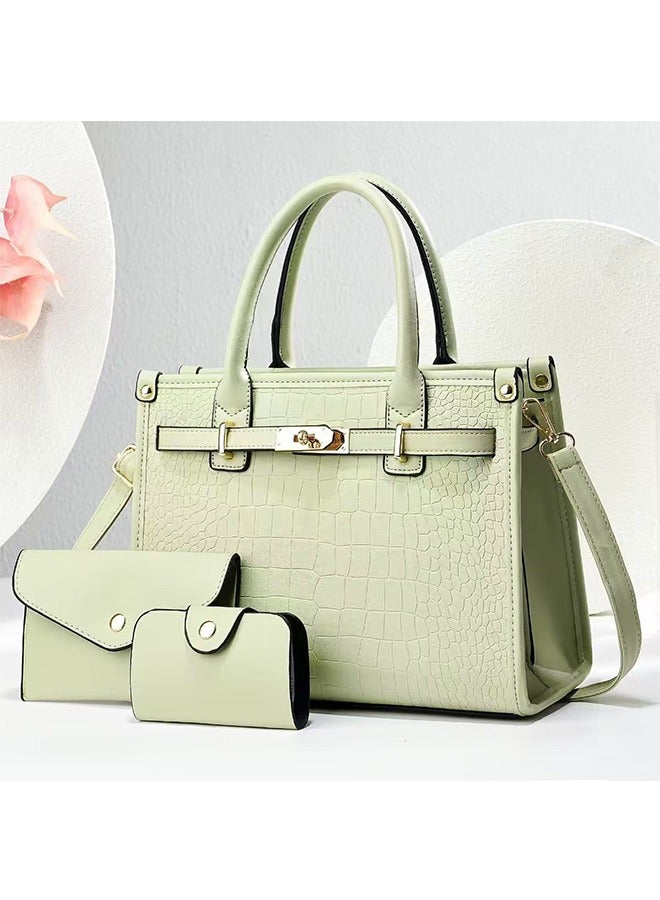 JCB CHIC حقيبة يد حقيبة يد نسائية جديدة غير رسمية حقيبة يد نسائية كبيرة الحجم، حقيبة كتف نسائية كبيرة الحجم، حقيبة كتف نسائية عالية الجودة مركبة (1033-5#)