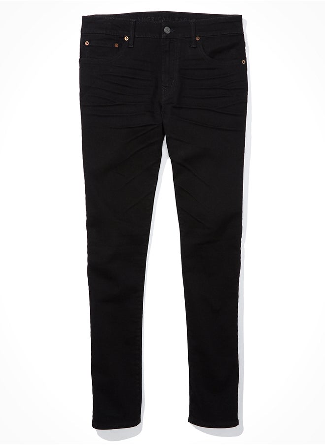 American Eagle Rinse Wash Skinny Fit Jeans  - Image 4