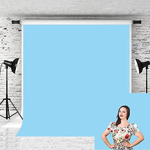 HomeArt 4x8 Feet Sky Blue Backdrop for Decoration, Photography, Chroma Key Virtual Background Sheet for Photography Zoom Meeting, Cloth Curtain for Video Studio Streaming Gaming Photoshoot - Image 5