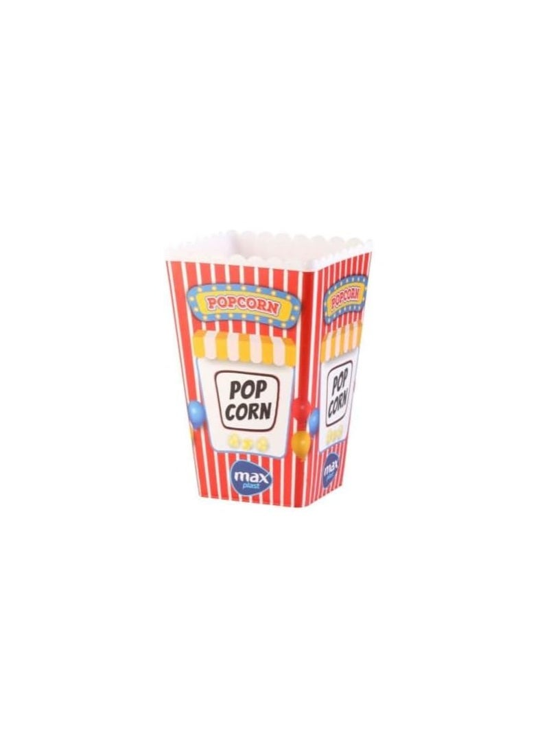 max plast Max Plast 2 Liter Plastic Popcorn Box, Multi Color 0316 