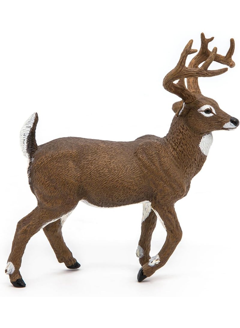 Papo Papo  WhiteTailed Deer  Realistic Figurine  for Ages 3  Wild Animal Kingdom Collection  Hand Painted  Highly Detailed  Durable and Educational  Gift Idea  Collectable  WhiteTailed Deer  - Image 3