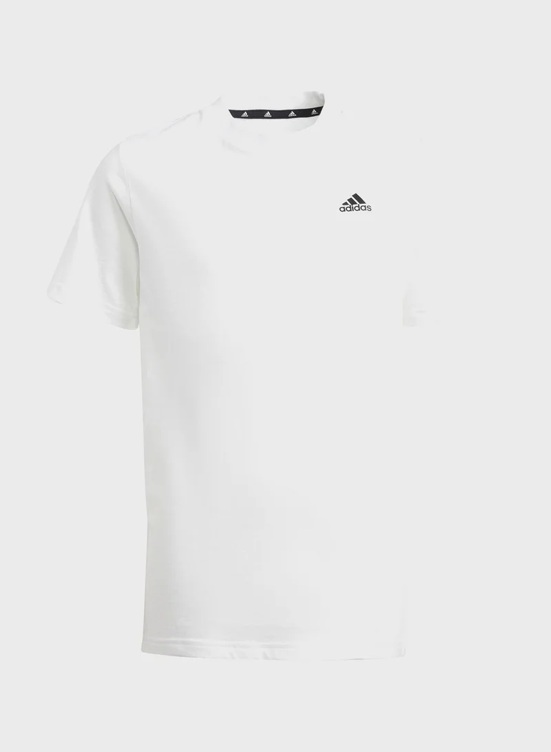 adidas تيشيرت قطن  بشعار الماركة