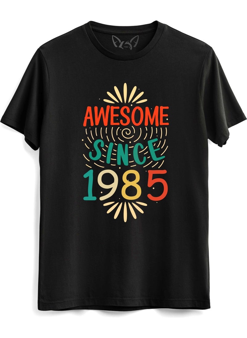 Alfa Tshirt Vintage 1985 Awesome Black Tshirt  - Image 1