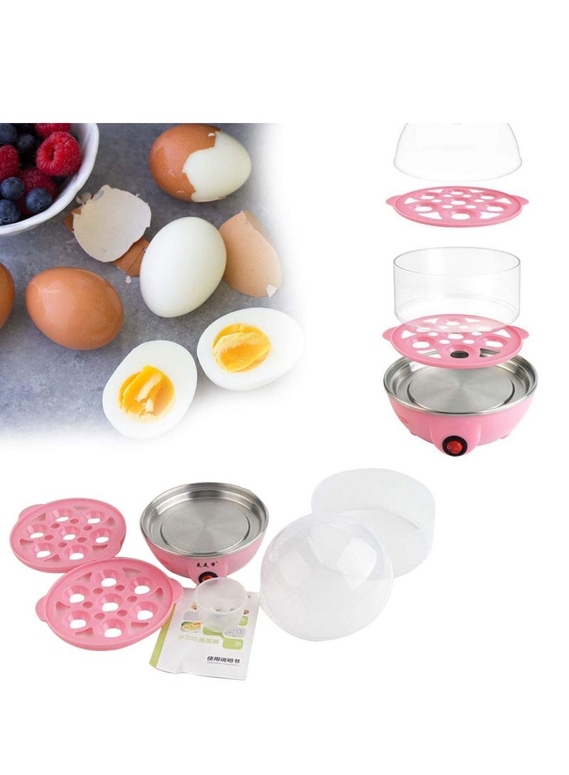 ELTRAZONE Multi-Function Electric 2 Layer Egg Boiler Cooker &Steamer, Double Layer Egg Boiler Electric Automatic off 12 Egg Poacher for Steaming, Cooking, Boiling and Frying, 400 Watts - Image 5
