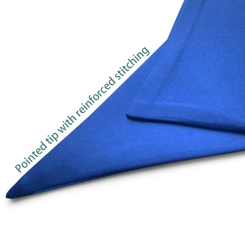 Endea Graduation Premium Adult V Stole Solid Color Unisex (Royal Blue) - Image 5
