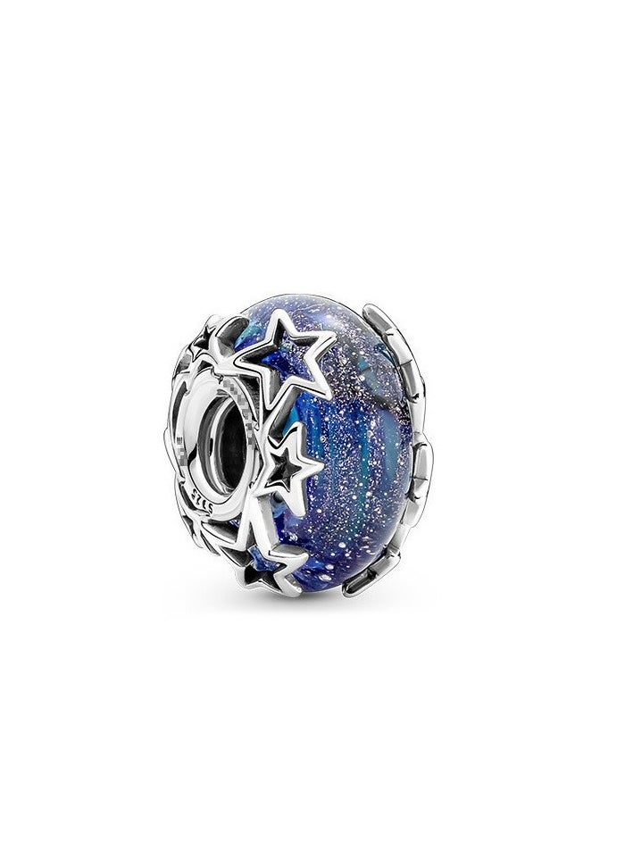 Pandora Violet - PANDORA Jewelry Zirconia Dangle Charm in Sterling Silver DIY Charms Jewelry Gift for Women Girls - Image 1