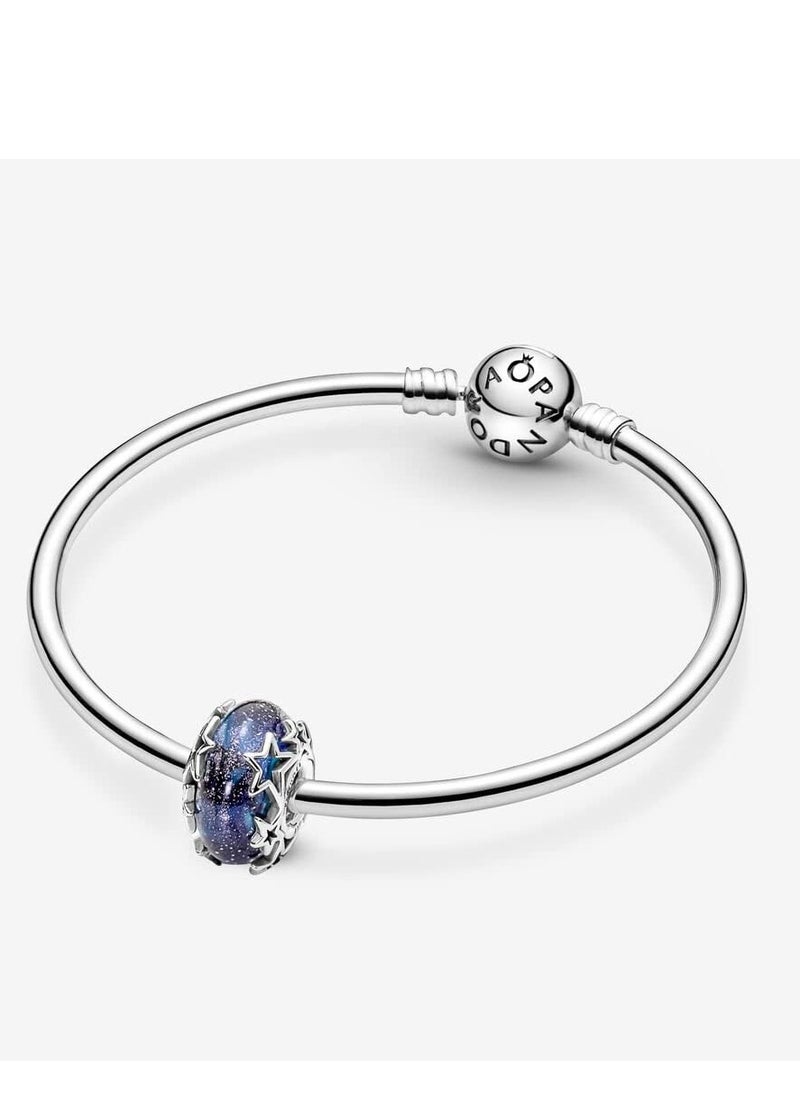Pandora Violet - PANDORA Jewelry Zirconia Dangle Charm in Sterling Silver DIY Charms Jewelry Gift for Women Girls - Image 1