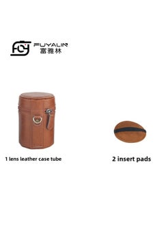 Generic SLR Camera Lens Barrel Medium Telephoto Lens Protective Cover For Canon Sony Fuji Nikon Micro Single SLR-Color:Medium Brown  - Image 5