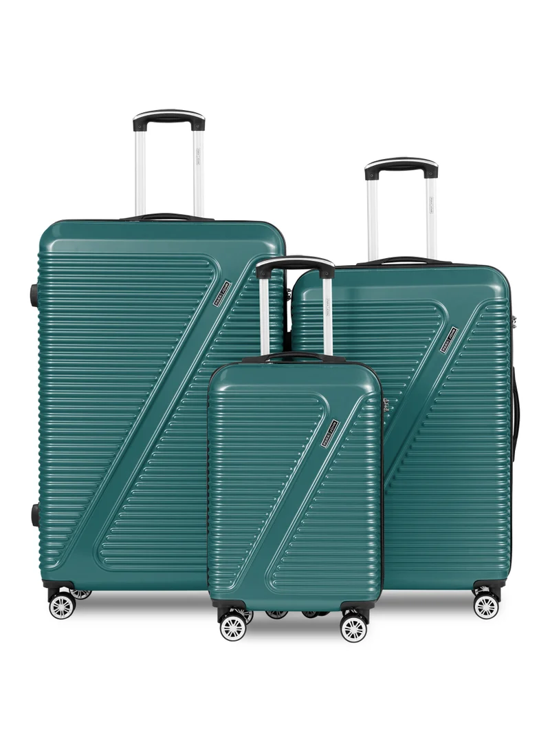 PARAJOHN Para John AERIS 3-Piece Hard Shell Luggage Set | ABS+PC Travel Suitcases with 8 Spinner Wheels | 20/28/32 Inch