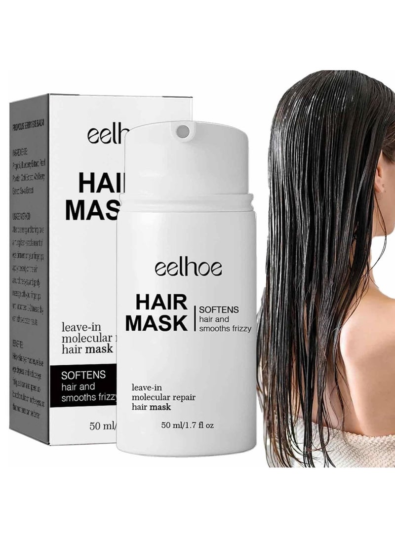 EELHOE Hair Mask, Easy to Use, Safe Repair, Deep Conditioning Hair Mask, Moisturizing and Smoothing for Dry Hair - Image 3