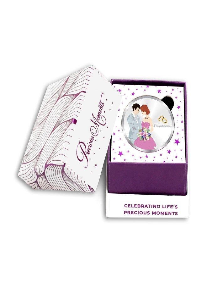 ACPL Precious Moments 999 Pure 5 Gram Silver Coin Newly Married Couple With BIS Hallmarked - Image 3