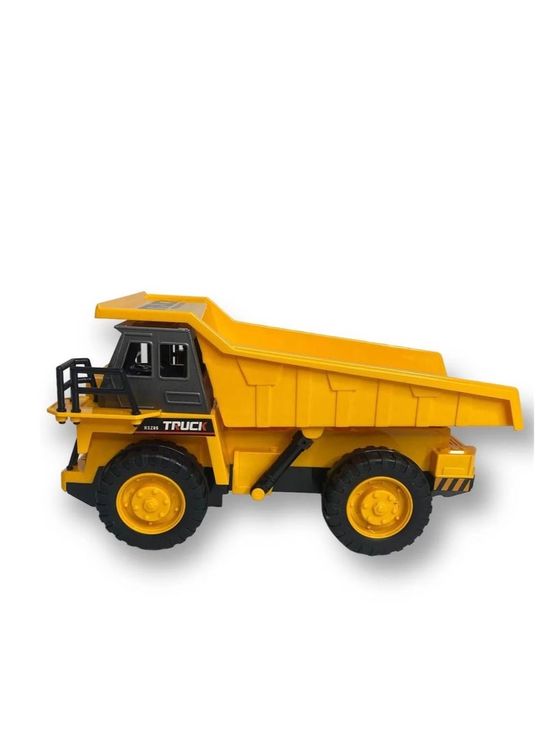 Rally Mini Dump Truck Toy Push Light Sound  - Image 1