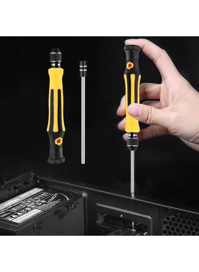 45 in 1 Mini Precision Screwdriver Set with Tweezers & Extension Shaft - Image 4