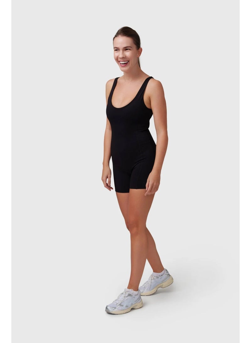 NALA Black Short Jumpsuit for Women - Image 5
