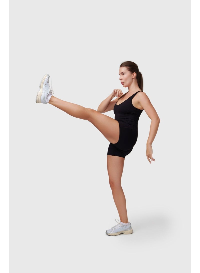 NALA Black Short Jumpsuit for Women - Image 3