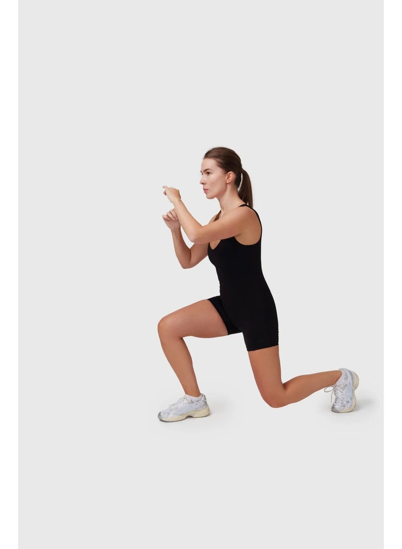 NALA Black Short Jumpsuit for Women - Image 2