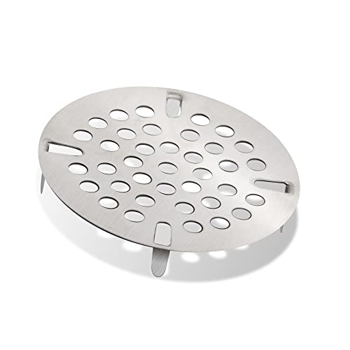 STEADYKLEEN - 3.5-inch Commercial Sink Strainer on 3 Tier Sink Twist Waste Drain, Durable Flat Kitchen Strainer with Tabs, (not Meant for Residential use) - Image 1