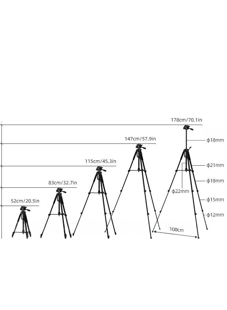 Professional Camera Tripod Mount Stand  - Image 4