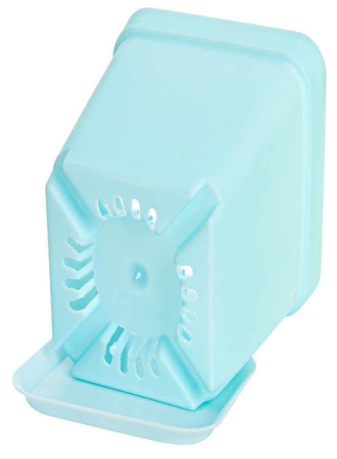 هيدوم مجموعة هيدوم من 70 وعاءً بلاستيكيًا ملونًا للنباتات، وعاء صغير مربع الشكل لزراعة شتلات الزهور مع قاعدة، يحتوي على نباتات زهور داخلية - Image 4