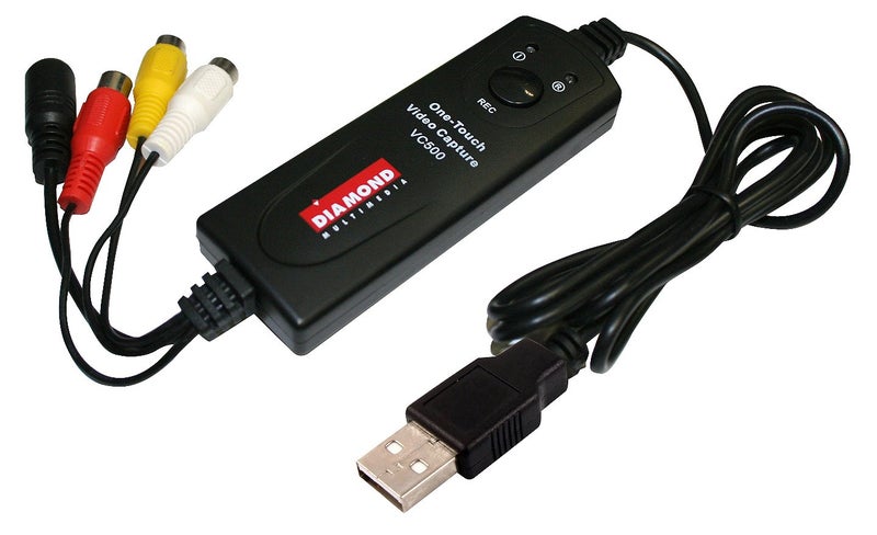 Diamond Multimedia Diamond VC500SE One Touch VHS & Camcorder to Digital Video Converter for Windows & Mac (Supports macOS Tahoe) - Image 2