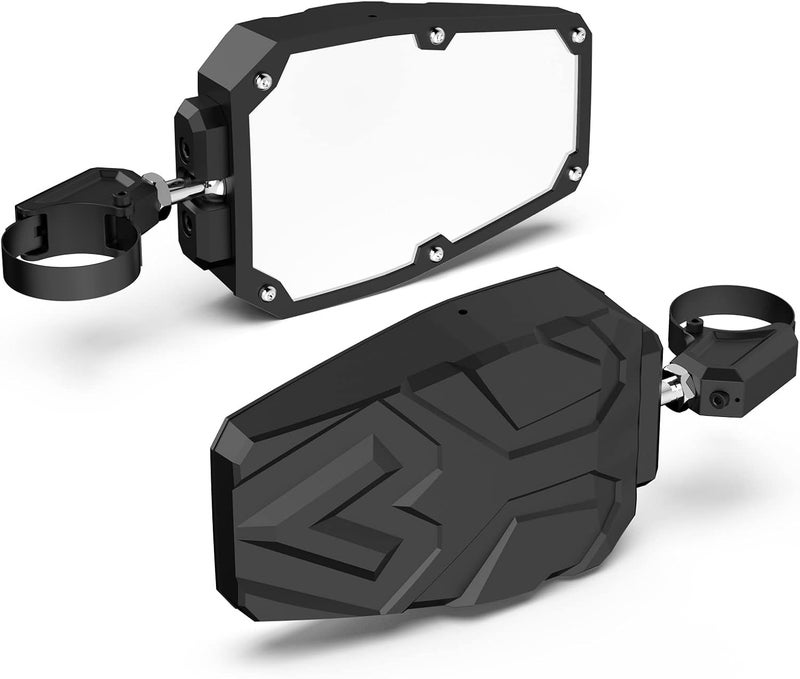 مرايا جانبية لمركبات UTV قابلة للتعديل متوافقة مع بولاريس RZR، كان-أم مافريك X3، ياماها YXZ راينو، وكاواساكي مول وغيرها - Image 1