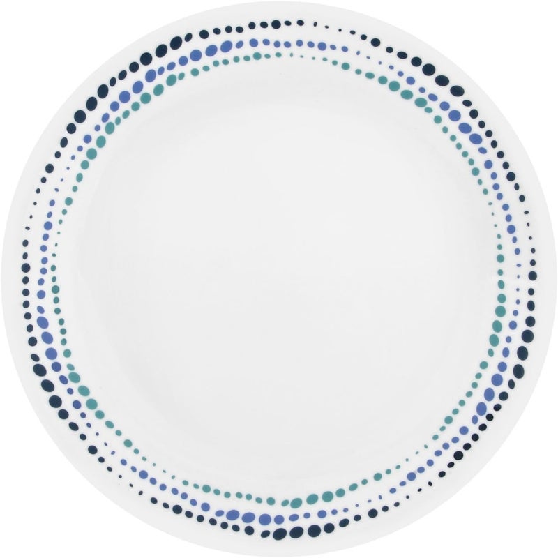 Corelle Livingware Ocean Blues 1025 Dinner Plate Set of 6