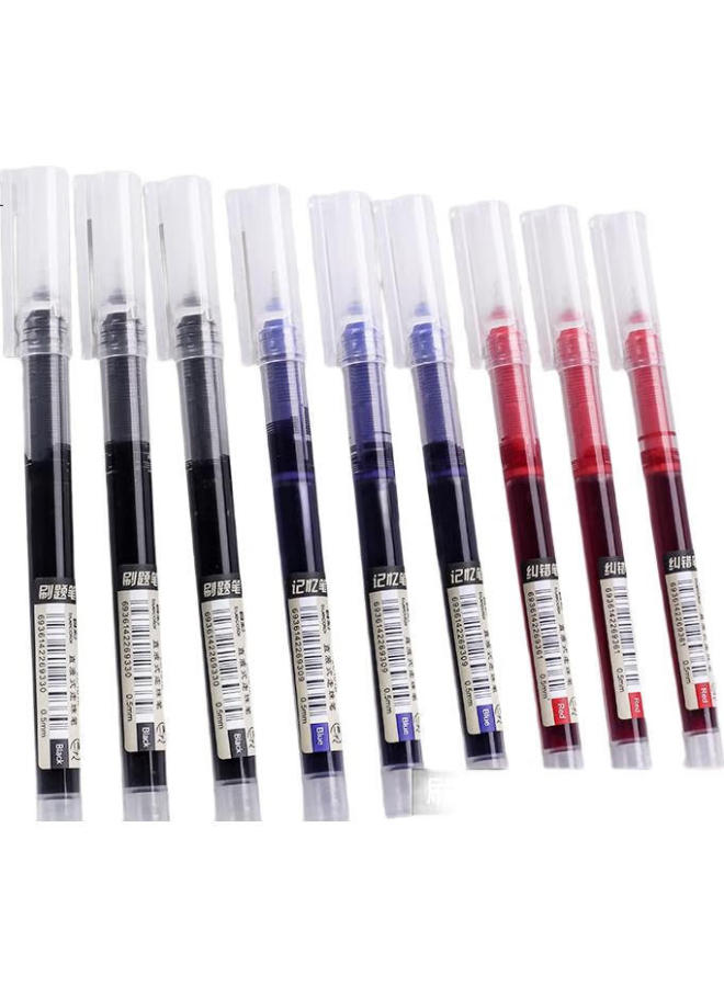 Truecolor Rollerball Pen, Black, 0.5Mm, Full Needle Tube, Quick-Drying, Large Capacity, Super Writing, Business Office Pen, Ballpoint Pen, Student Stationery, Exam Writing Pen, Ink Pen - Image 2