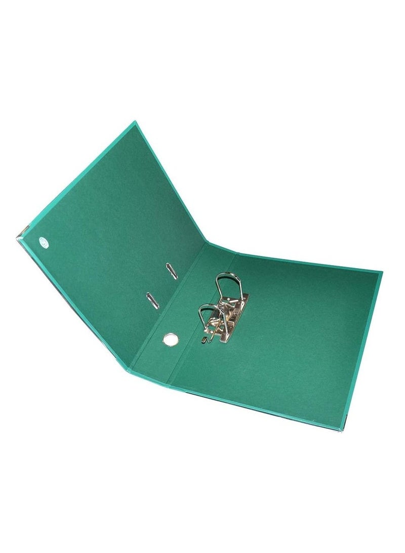 FIS PACK OF 10 PP LEVER ARCH FILE, 8CM, F/S SIZE, GREEN, PP ORIGIN GERMANY - FSBF8PGRFN10 - Image 3