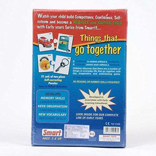 Smart Things That Go Together Puzzle (Multi-Color, 42 Pieces) - Image 3