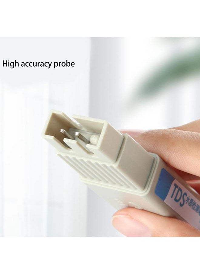 Thoraya Portable Gray Water Quality Tester Meter 3 Button Digital Display Water Quality TDS Test Pen for Aquarium  - Image 4