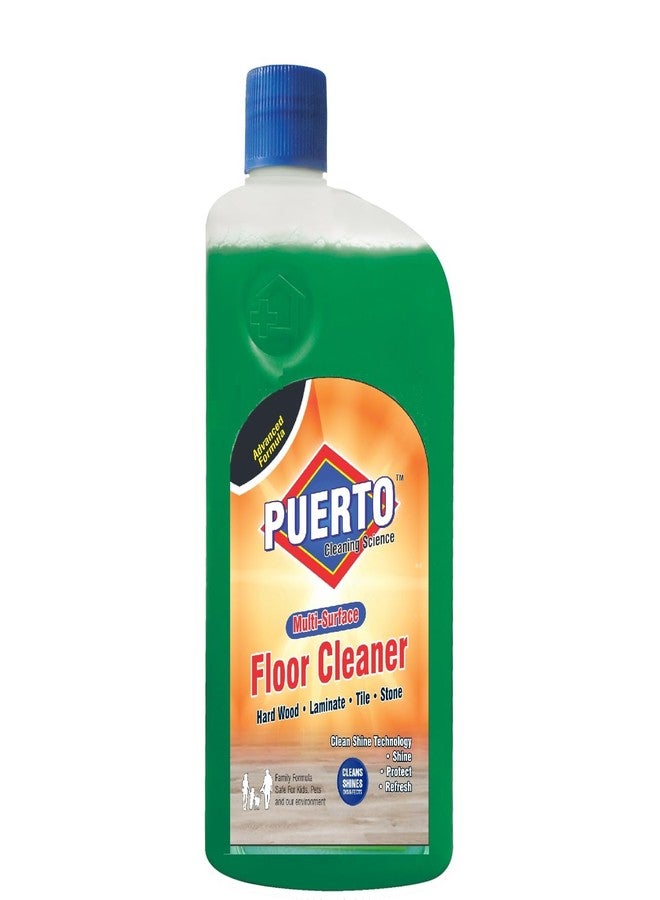 Puerto Disinfectant Surface & Floor Cleaner, (Jasmine - 1 Ltr (Pack of 2 | Cleans 99.9% Germs | Suitable for Bathroom & Floor surfaces like ceramic, marble, granite, mosaic etc. - Image 1