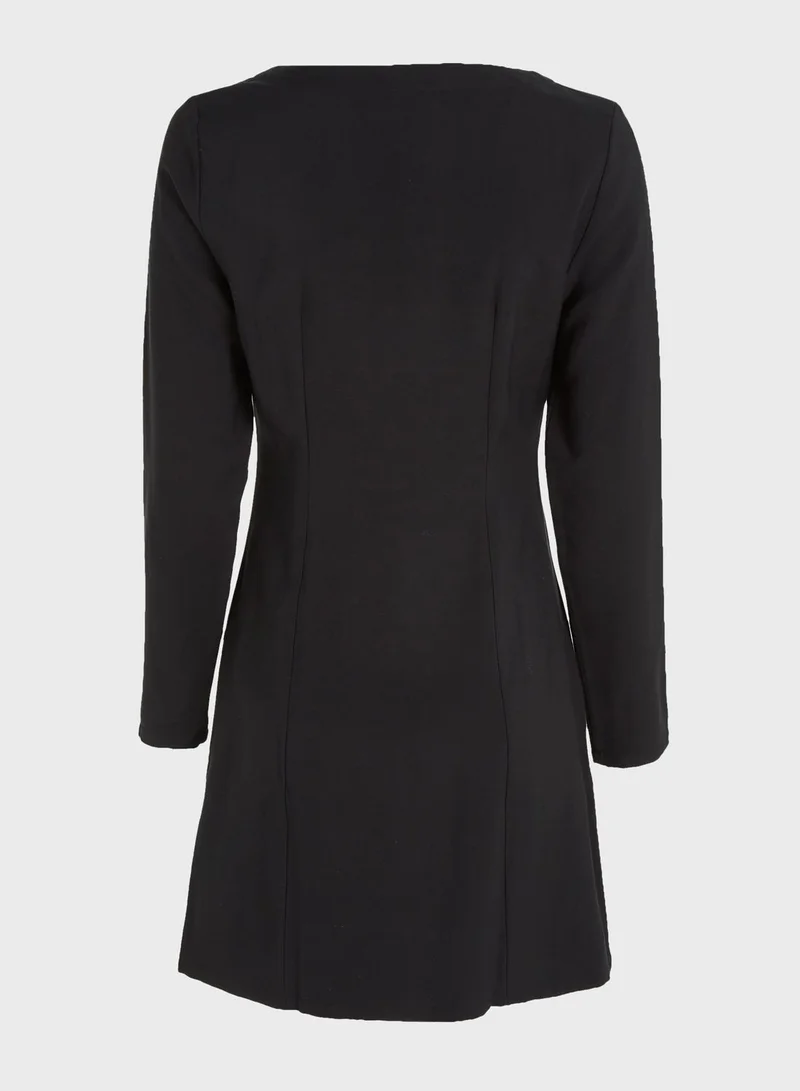Calvin Klein Jeans Zipper Front Dress