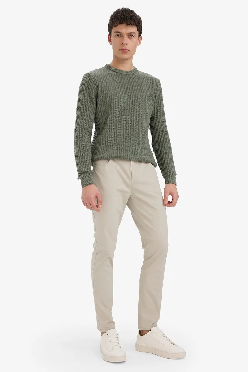 Slim Fit Super Skinny Leg Chino Pants