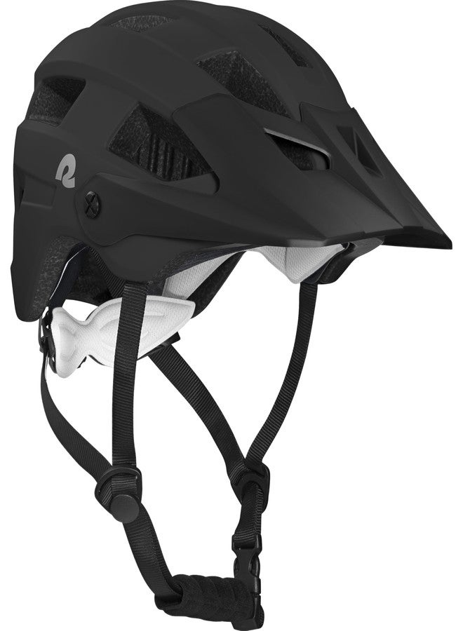 Retrospec Rowan Youth Mountain Bike Helmet Kids MTB Helmet Ages 8-14 Boys Girls, Adjustable Dial Fit Removable Visor, 14 Vents Lightweight Cycling Helmet - Image 1