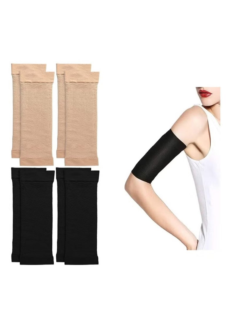 سيبوت رباط لتنحيف وتشكيل الجزء العلوي من الذراع كمام ذراع تنحيف، 4 أزواج من أشكال الذراع المرنة - Image 1