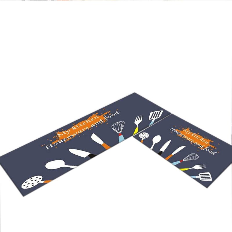 Home-Cloud Kitchen mat 6mm Fruit Printed Thick Anti Slip, Washable, Big Size, Printed, Designer Folding Kitchen Mat for Floor Home Bedroom Standard Size (40 x 120 cm 40 x 60 cm) - Image 5