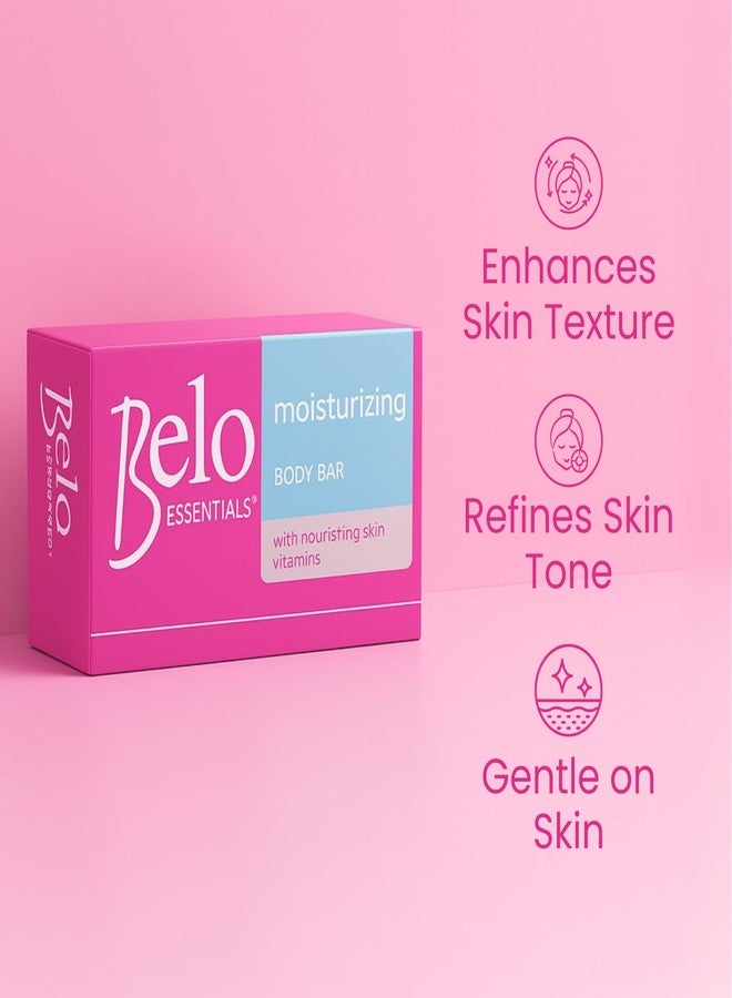 Belo Essentials Moisturizing Whitening Body Bar, 135g x 4 Bars - Image 3